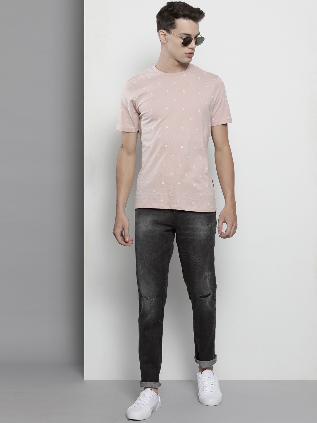 Men Slim Fit Mid Rise Stretchable Jeans