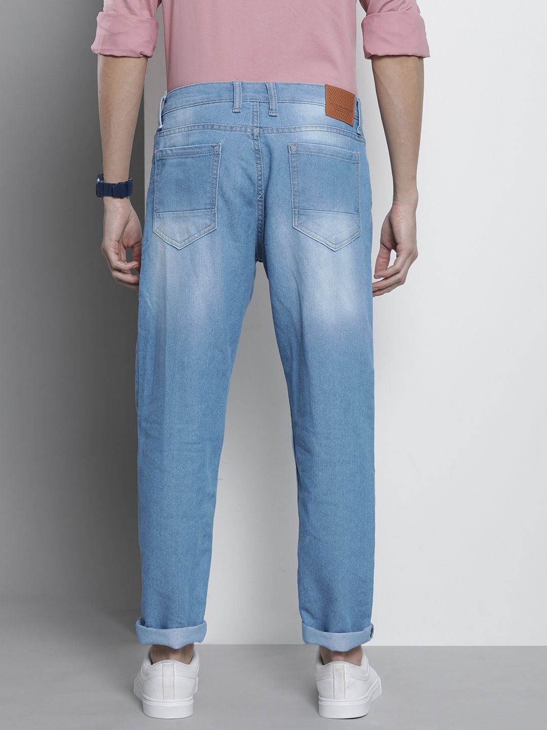 Men Dad Fit Mid Rise Jeans