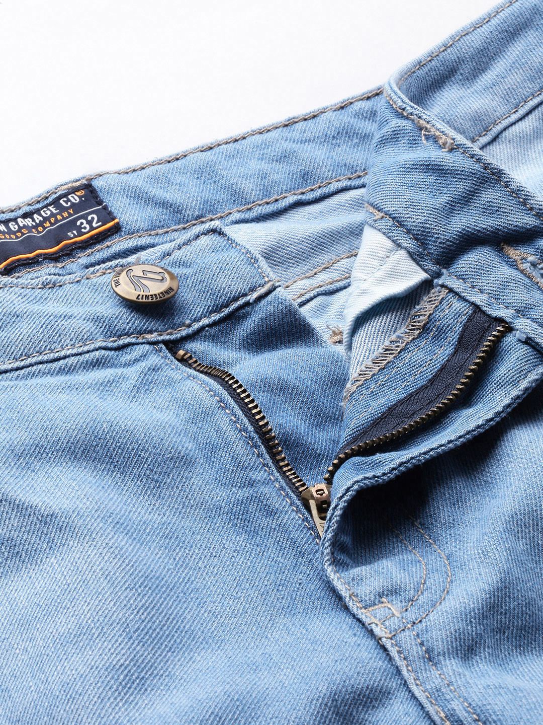 Men Dad Fit Mid Rise Jeans