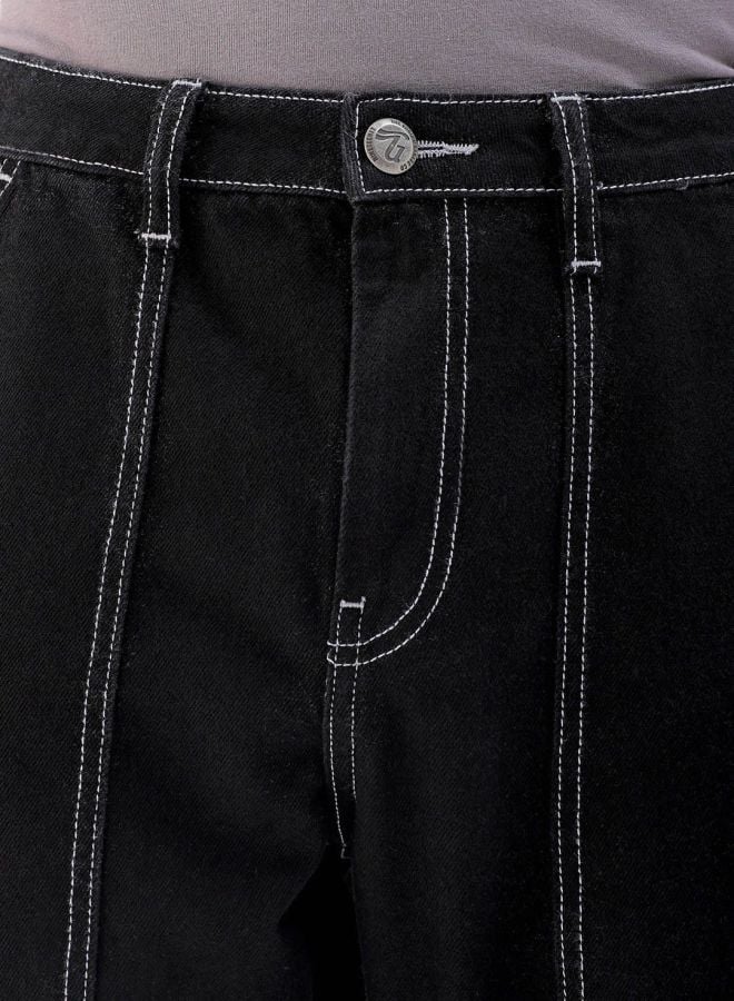 Men Dad Fit Mid Rise Jeans