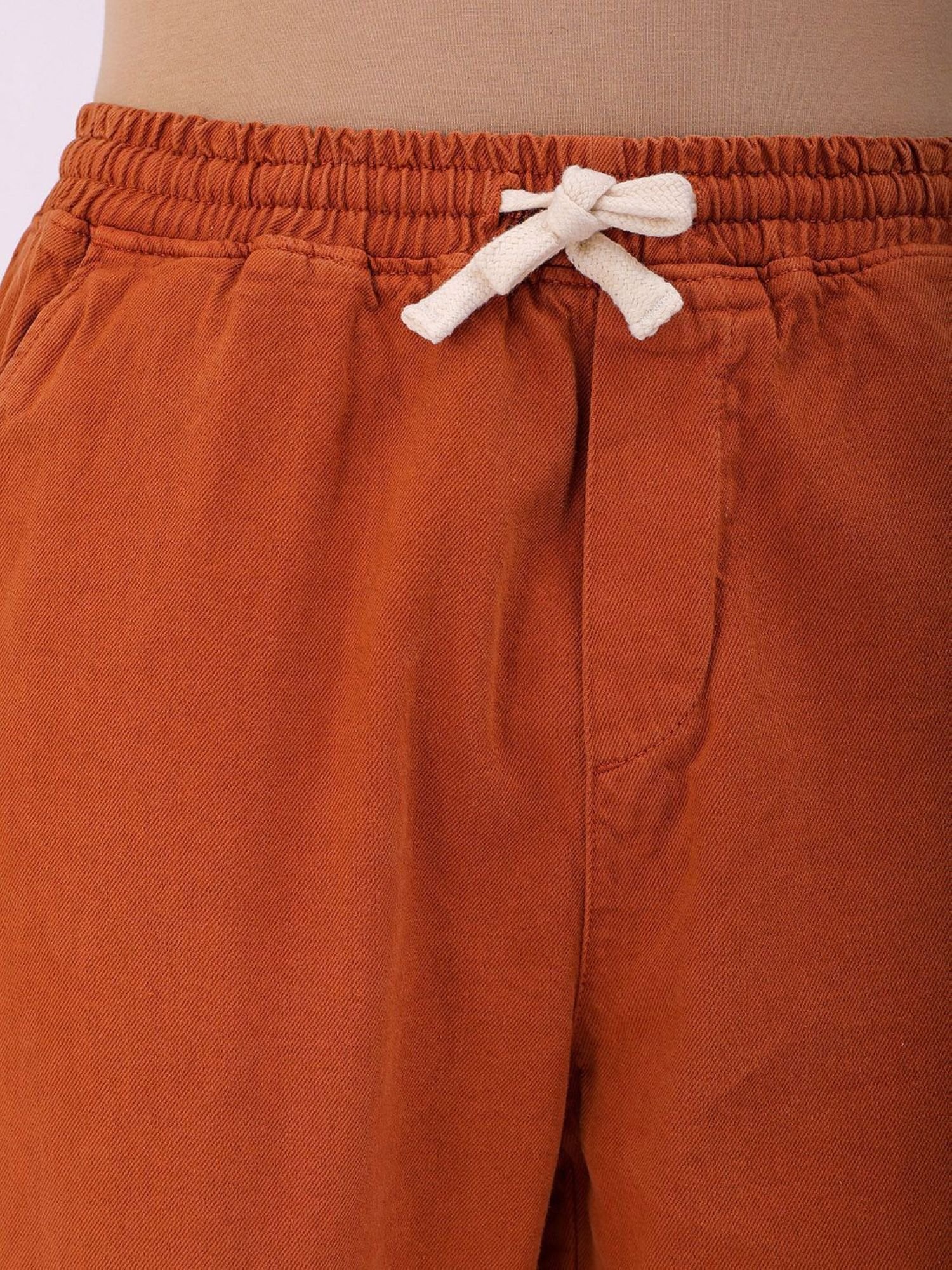Men Barrel Loose Fit Mid Rise Jogger Jeans