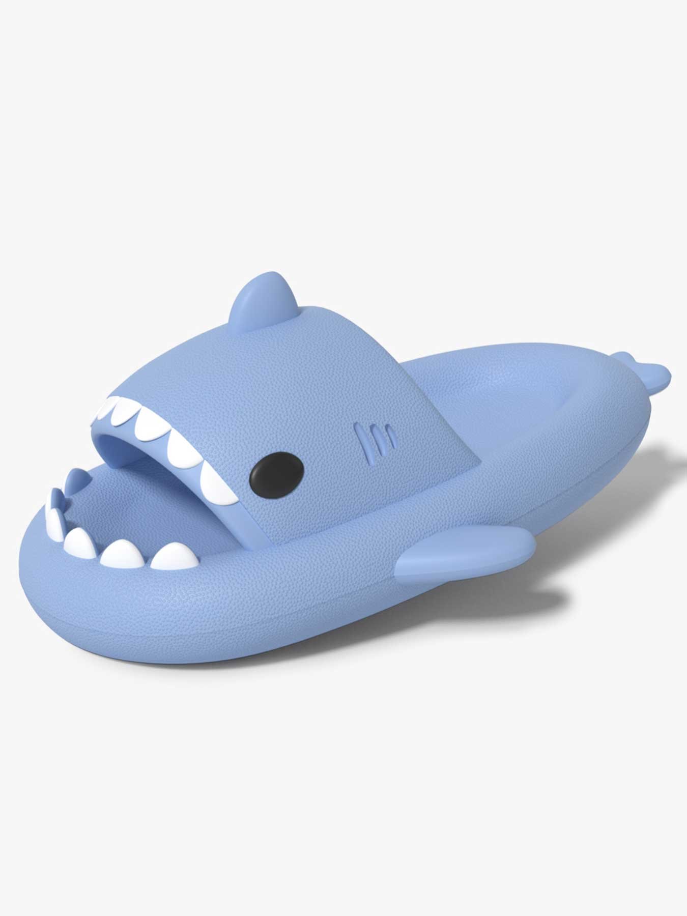 Blue Shark Design Comfort Slides for Women - Lightweight and Non-Slip