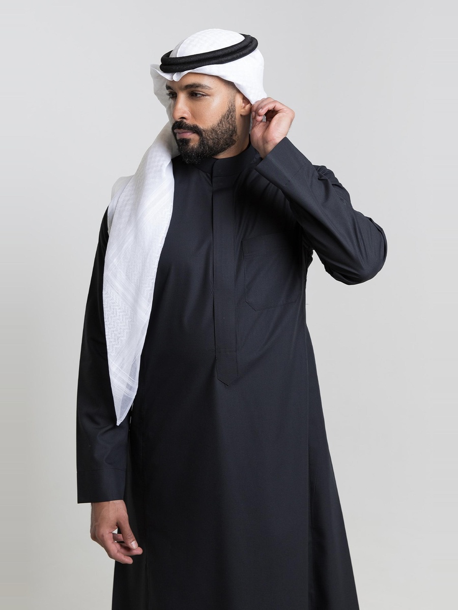 توب كلاسيك رجالي صيفي، أسود - 55 بوصة