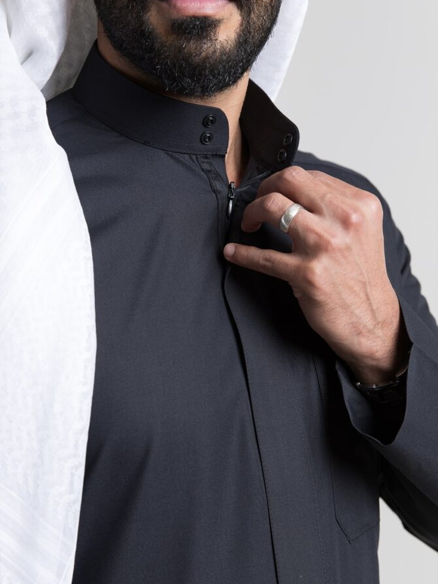توب كلاسيك رجالي صيفي، أسود - 62 بوصة