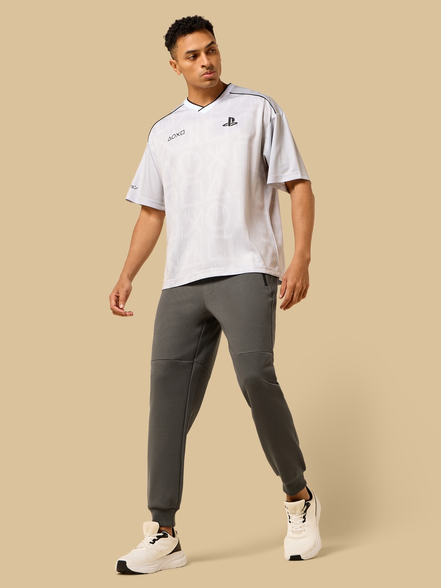 Relaxed Fit Pique Joggers