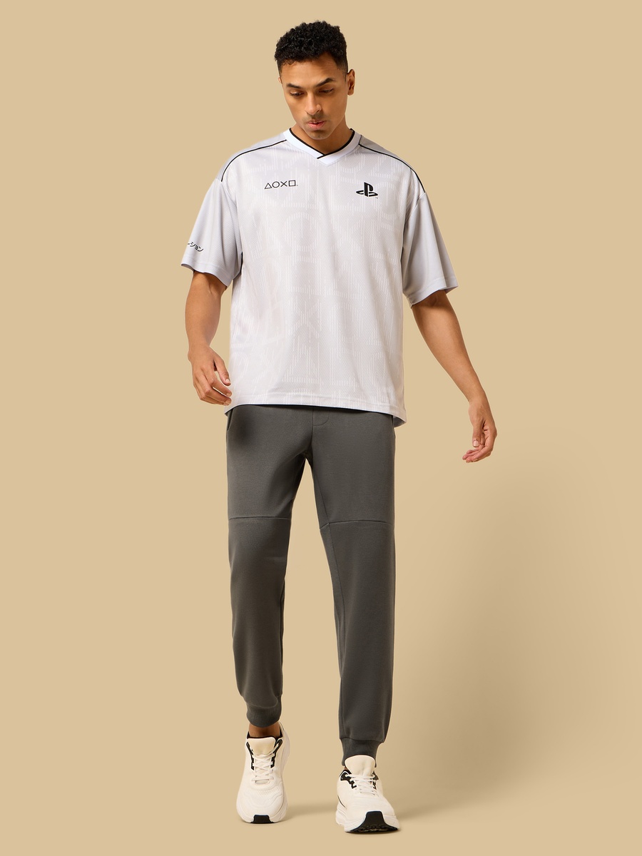 Relaxed Fit Pique Joggers