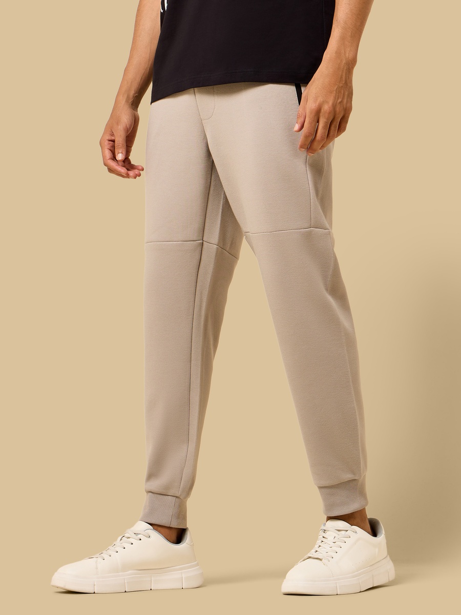 Relaxed Fit Pique Joggers