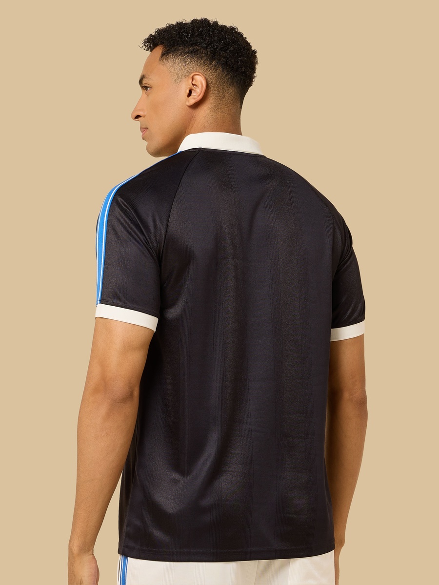 Football Applique Polo T-Shirt