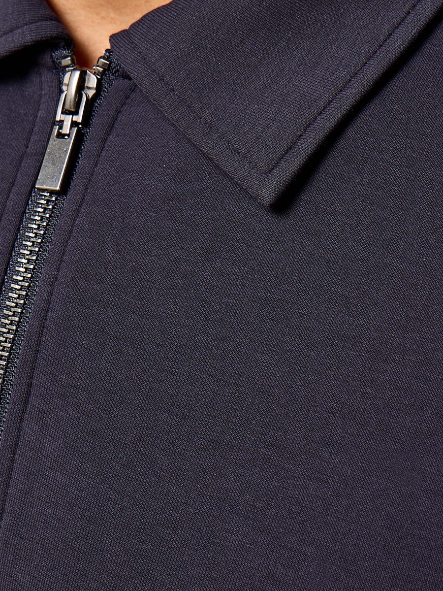 Textured Interlock Polo T-Shirt