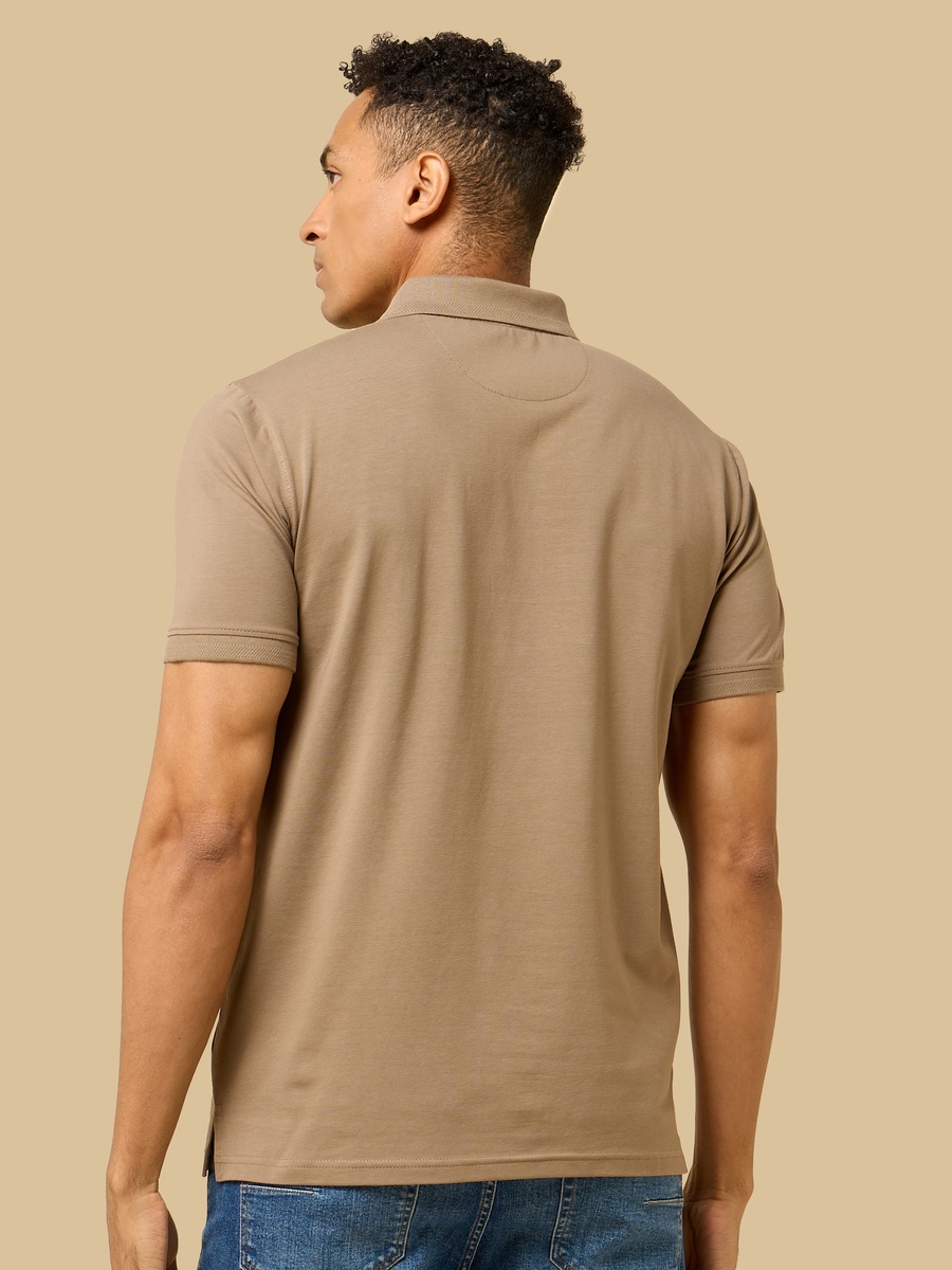 Embroidered Logo Polo T-Shirt