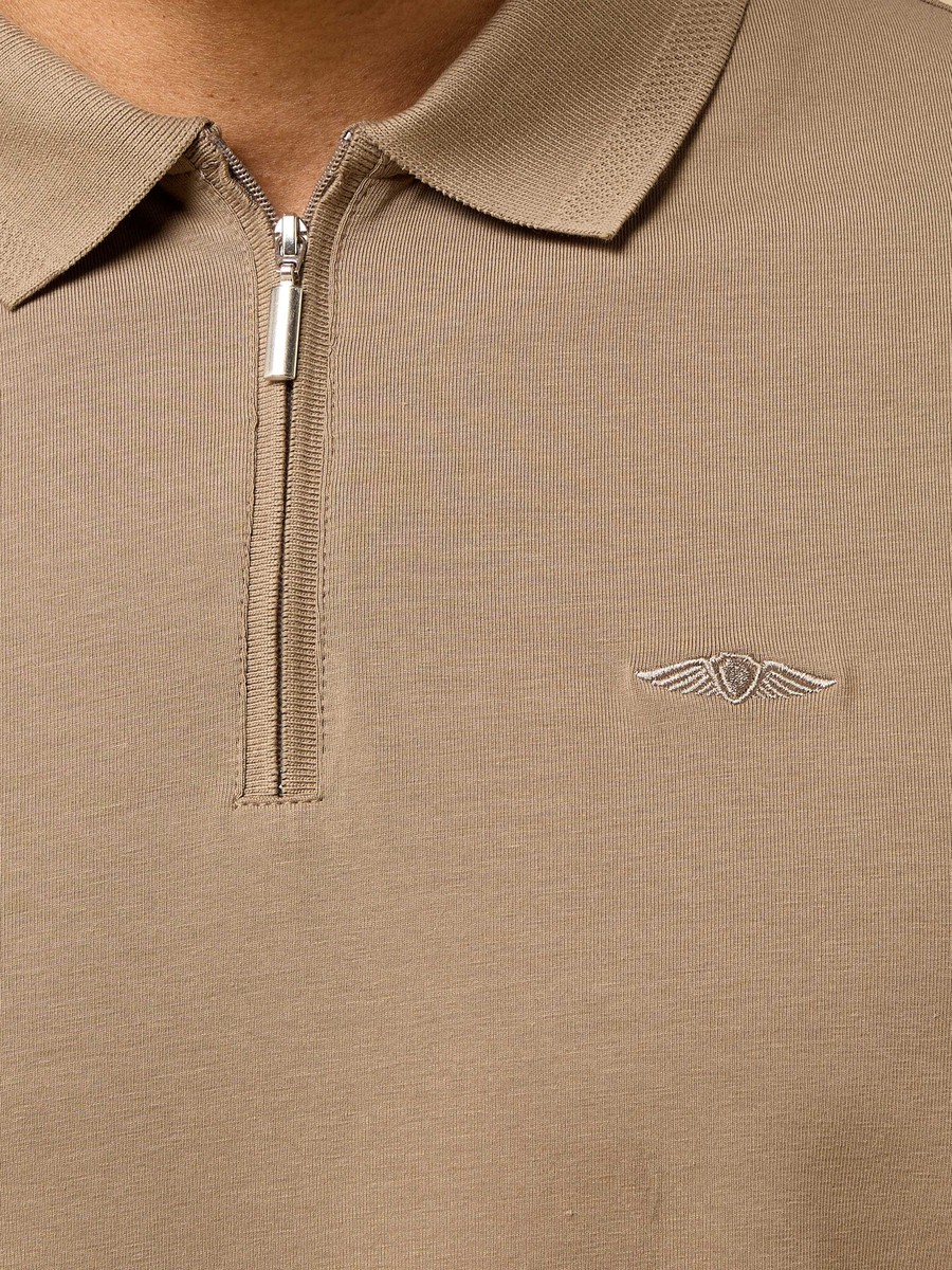 Embroidered Logo Polo T-Shirt