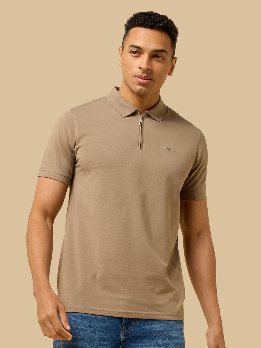 Embroidered Logo Polo T-Shirt