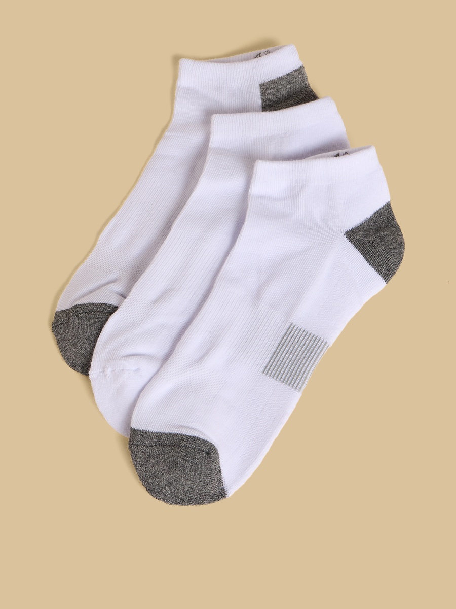 Pack of 3 - Half Terry Ankle Length Socks