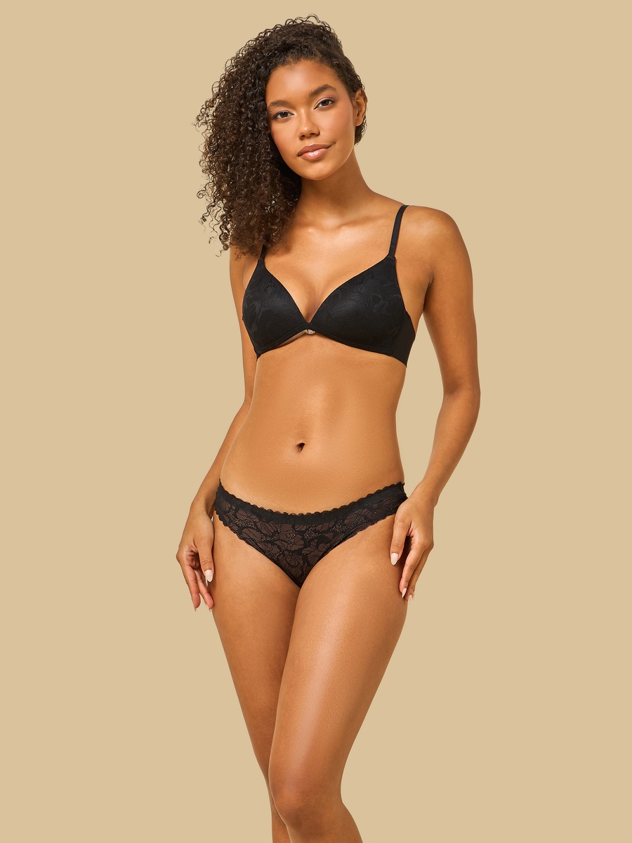 Pack of 2 - Floral Lace Bikini Briefs