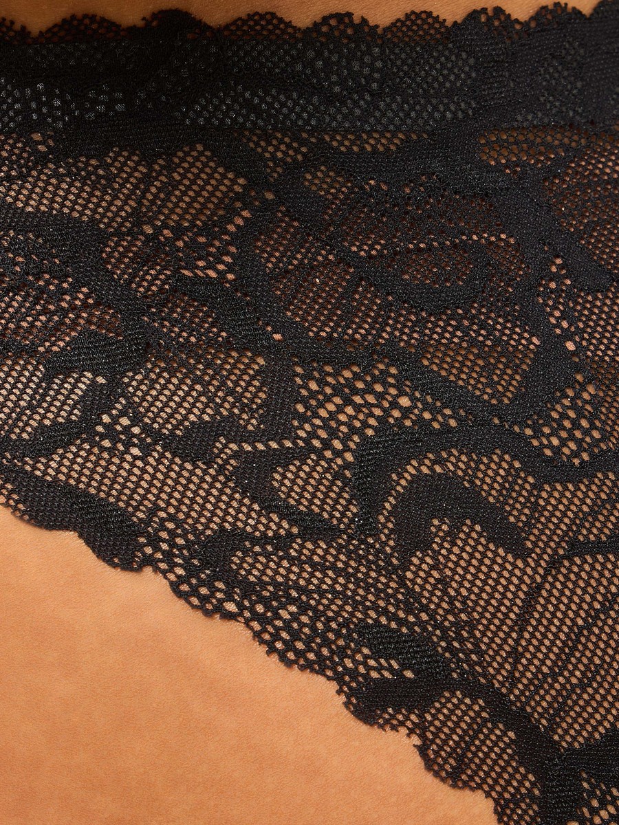 Pack of 2 - Floral Lace Bikini Briefs