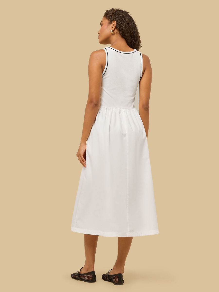 Ribbed Sleeveless Dress