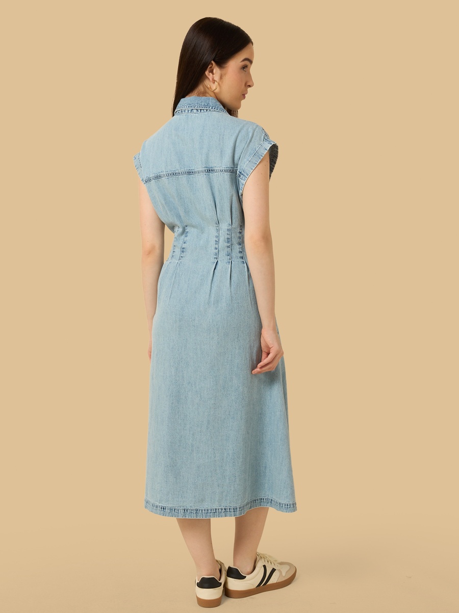 Denim Shirt Dress