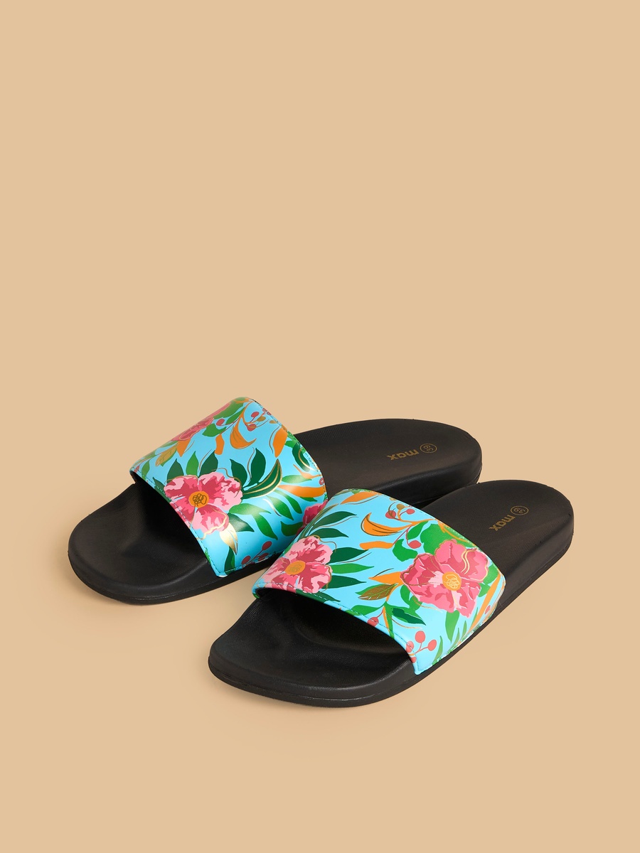 Floral Print Slides