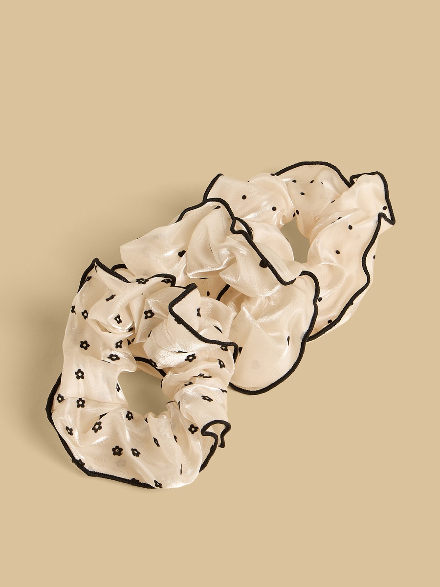 طقم ربطات شعر مطرزة 3 قطع