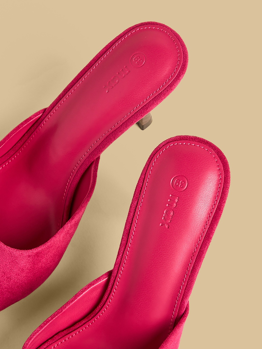 Peep-Toe Stiletto Heel Sandals