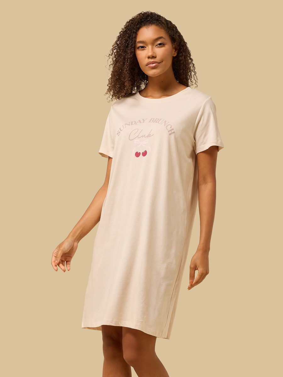 Graphic Print Sleepshirt