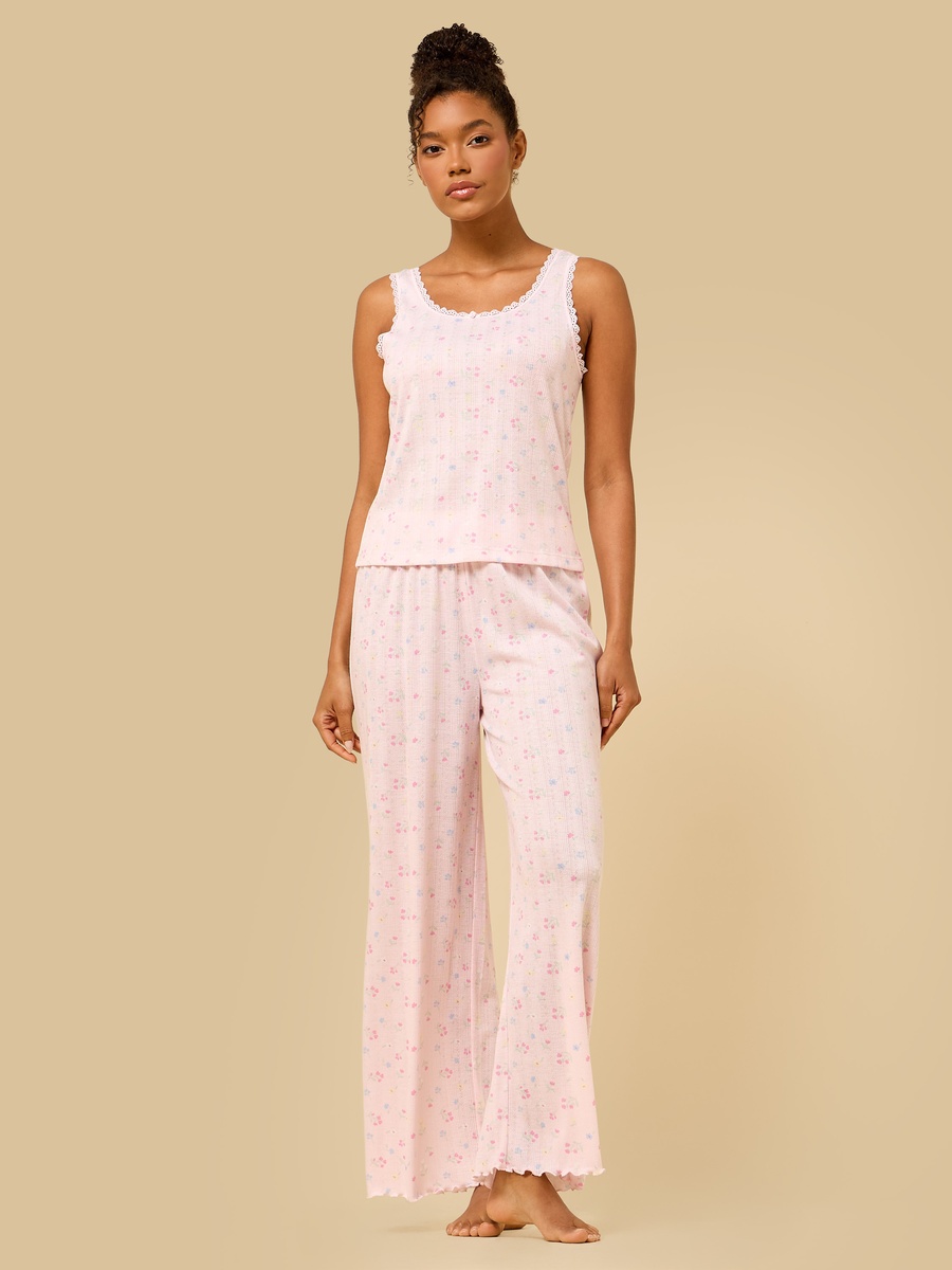 Floral Print Pyjama Set