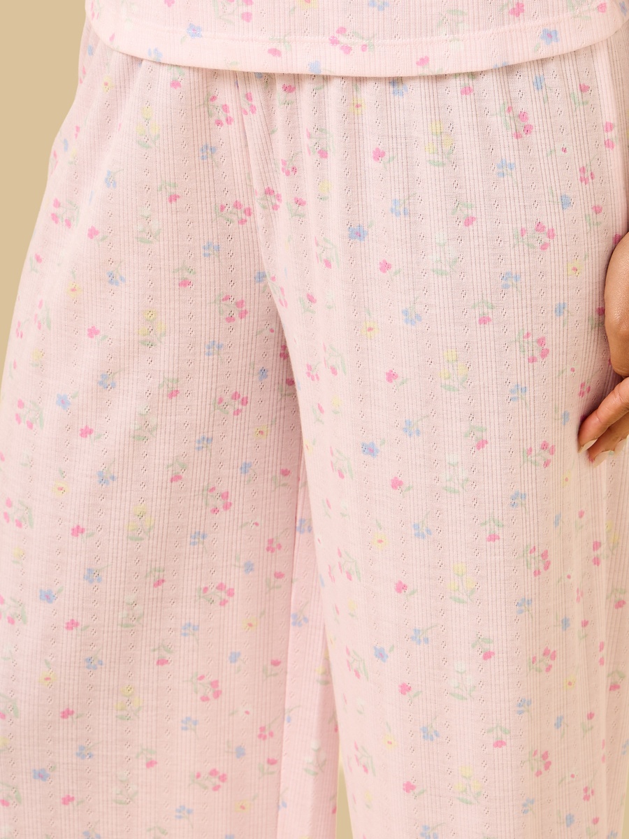 Floral Print Pyjama Set