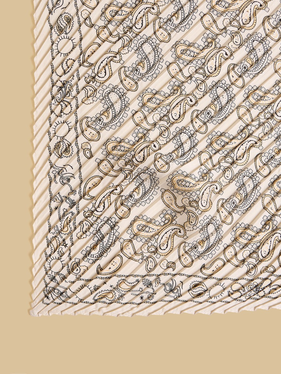 Paisley Print Scarf