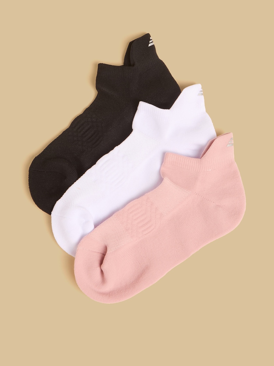Pack of 3 - Textured Half Terry Ankle Length Sports Socks