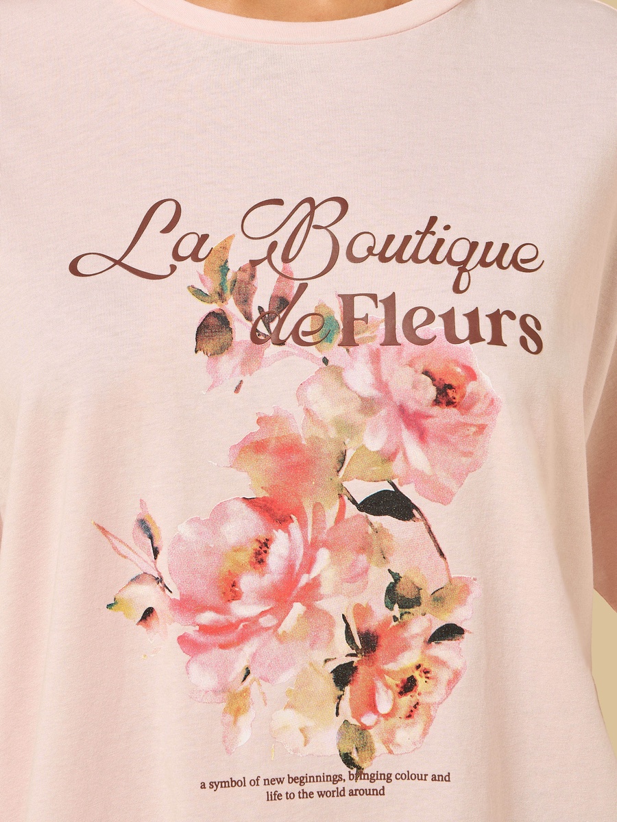 Floral Print T-Shirt