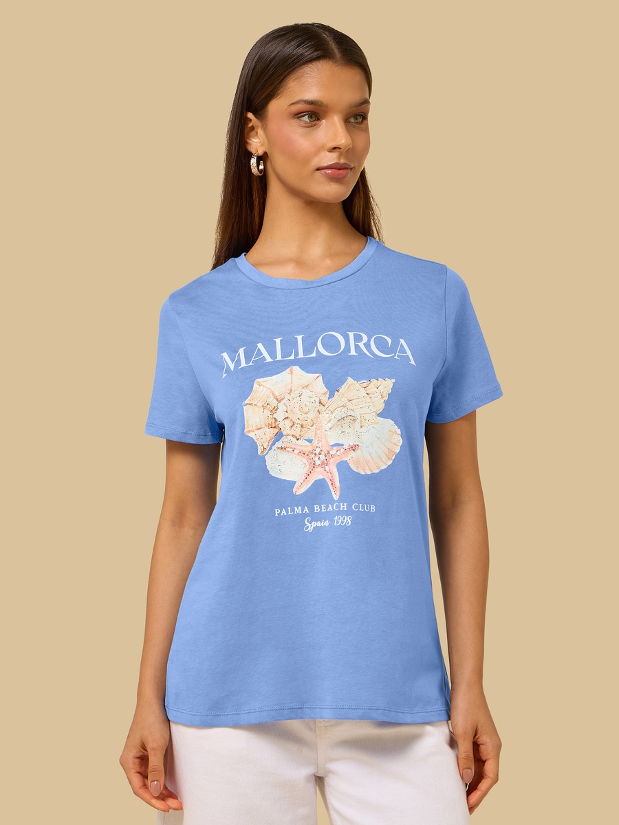 Mallorca Print T-Shirt
