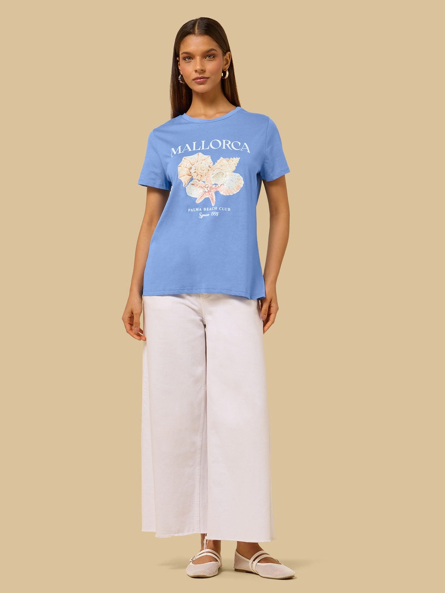 Mallorca Print T-Shirt