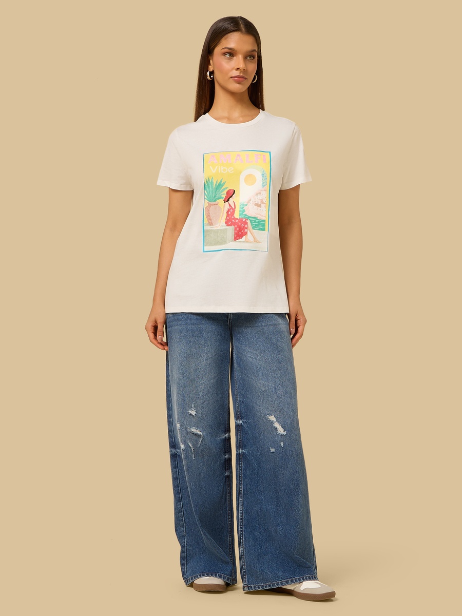 Amalfi Print T-Shirt