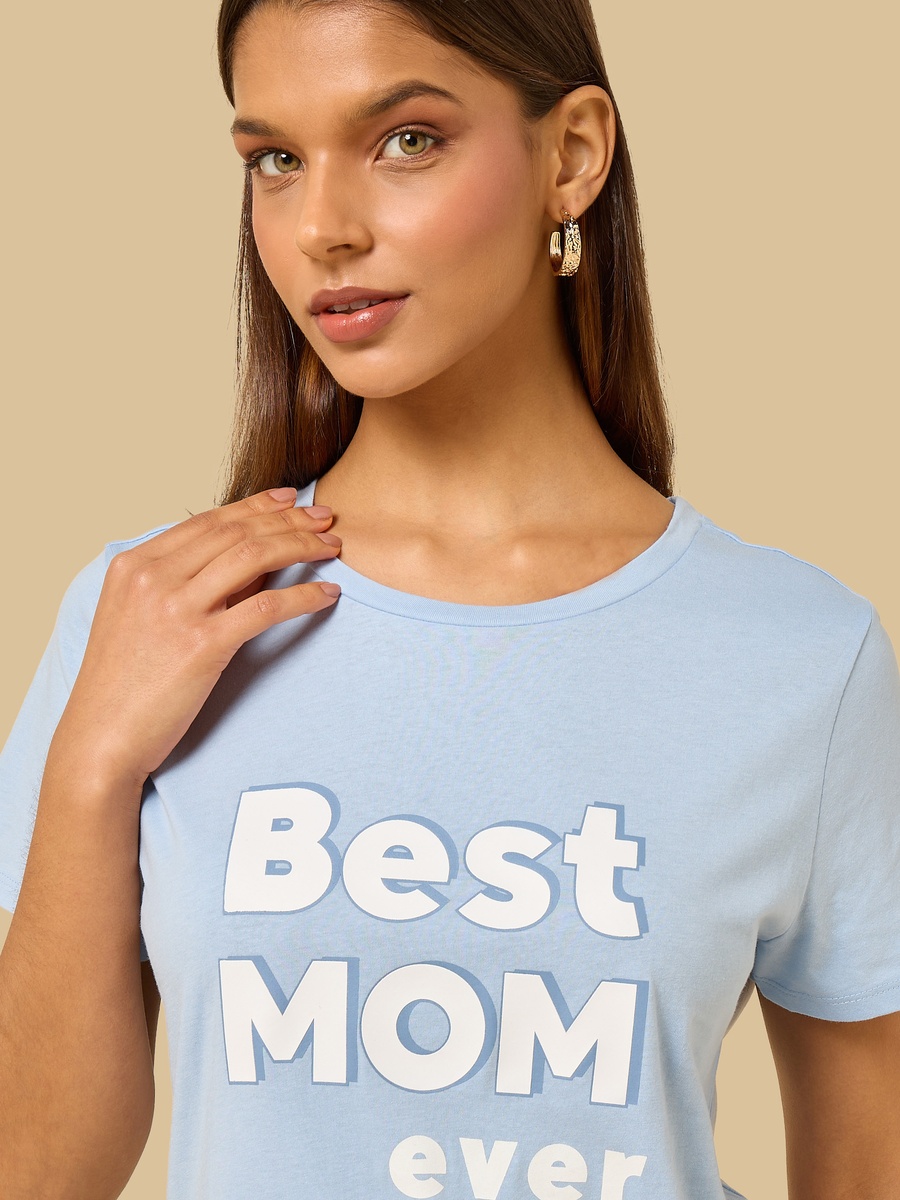 Slogan Print T-Shirt