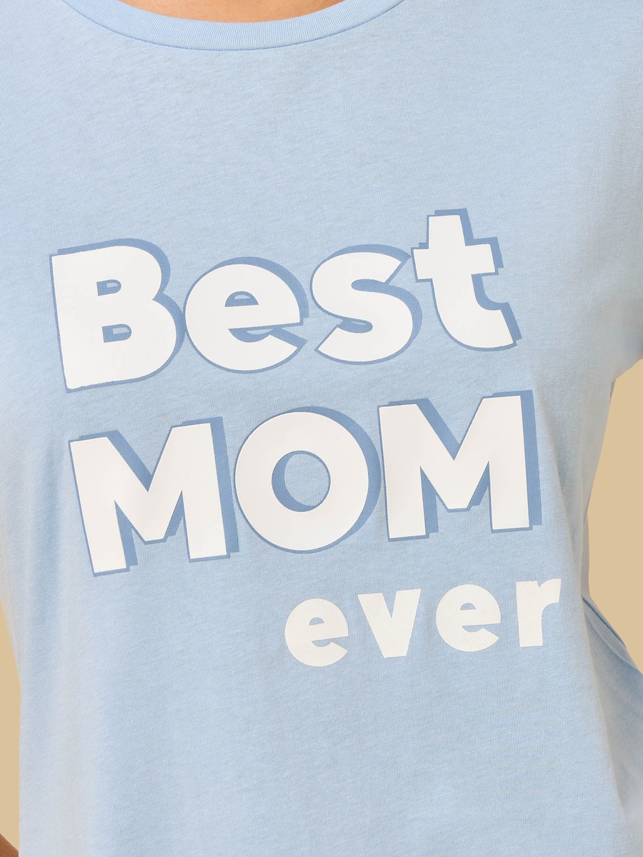 Slogan Print T-Shirt