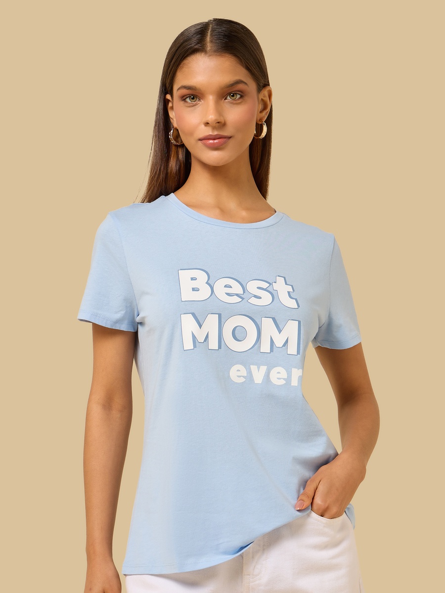 Slogan Print T-Shirt