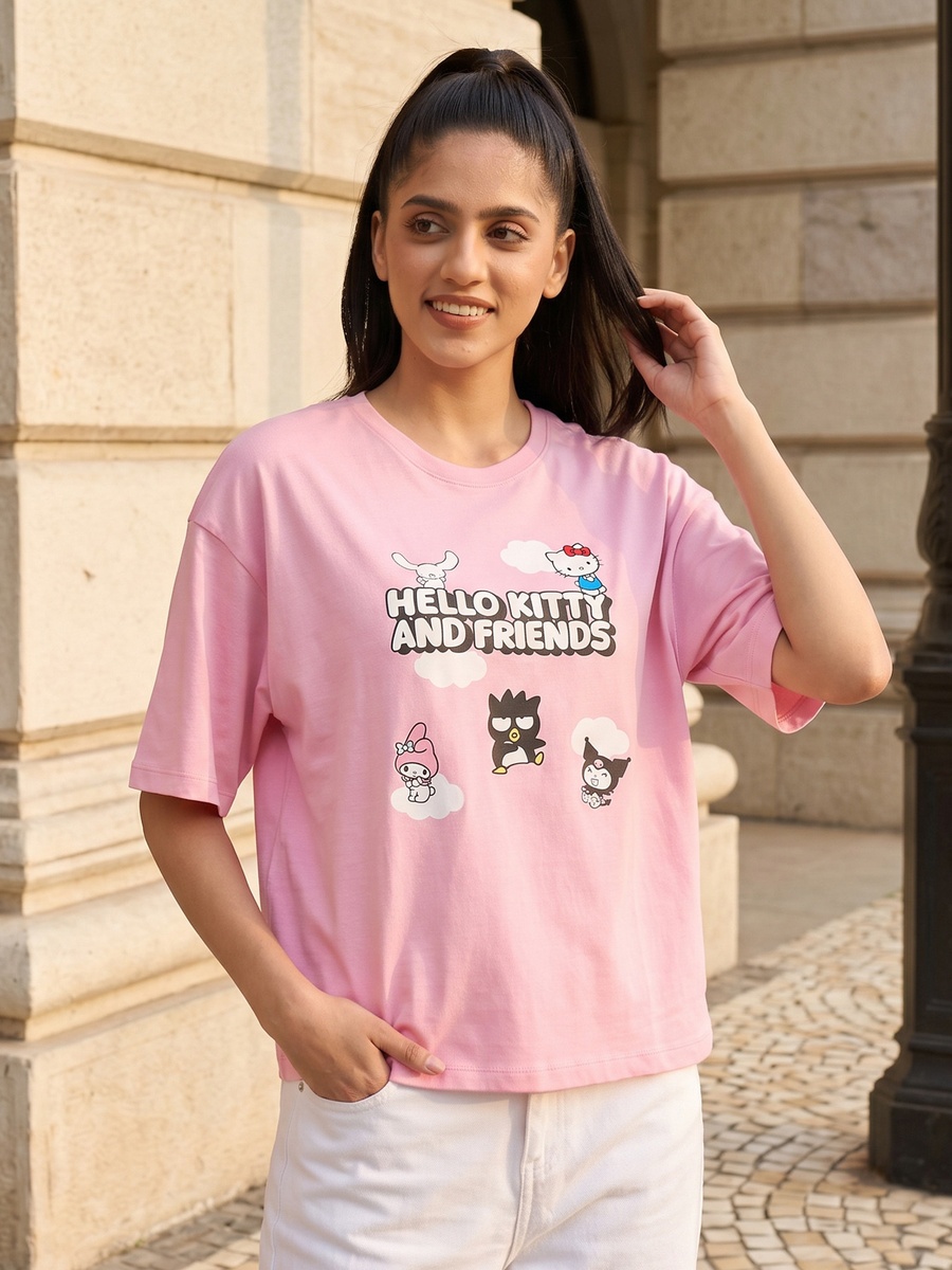 Hello Kitty and Friends Boxy T-Shirt