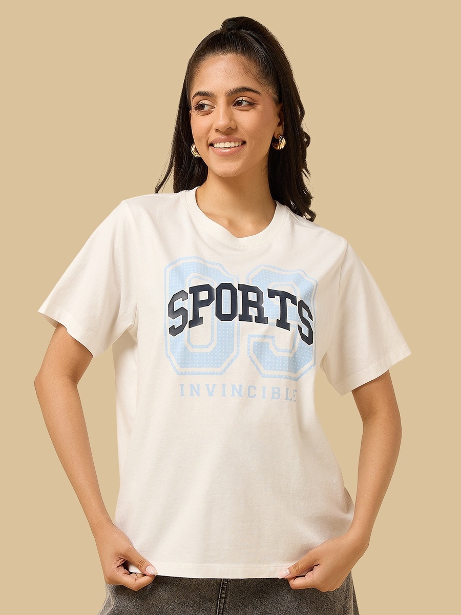 Varsity Print T-Shirt