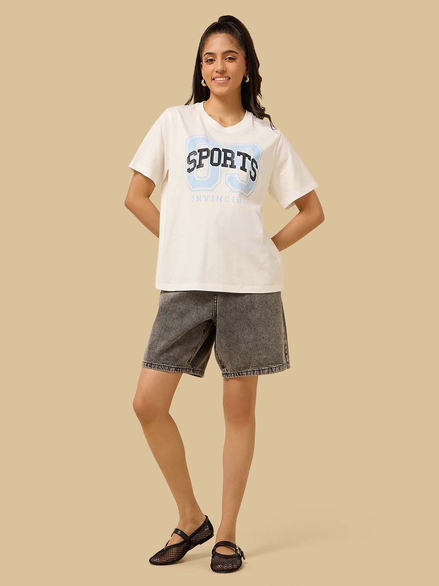 Varsity Print T-Shirt
