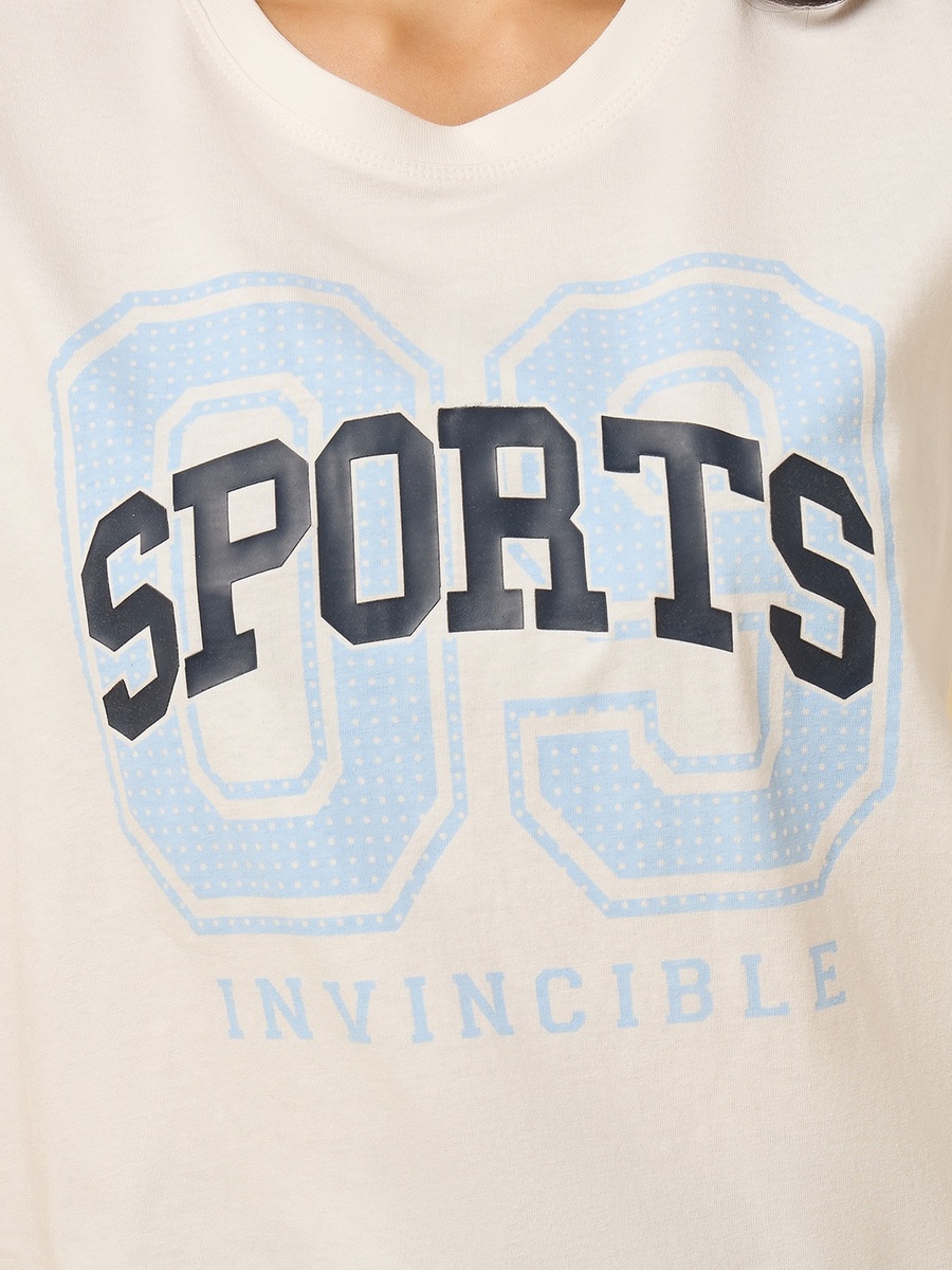 Varsity Print T-Shirt