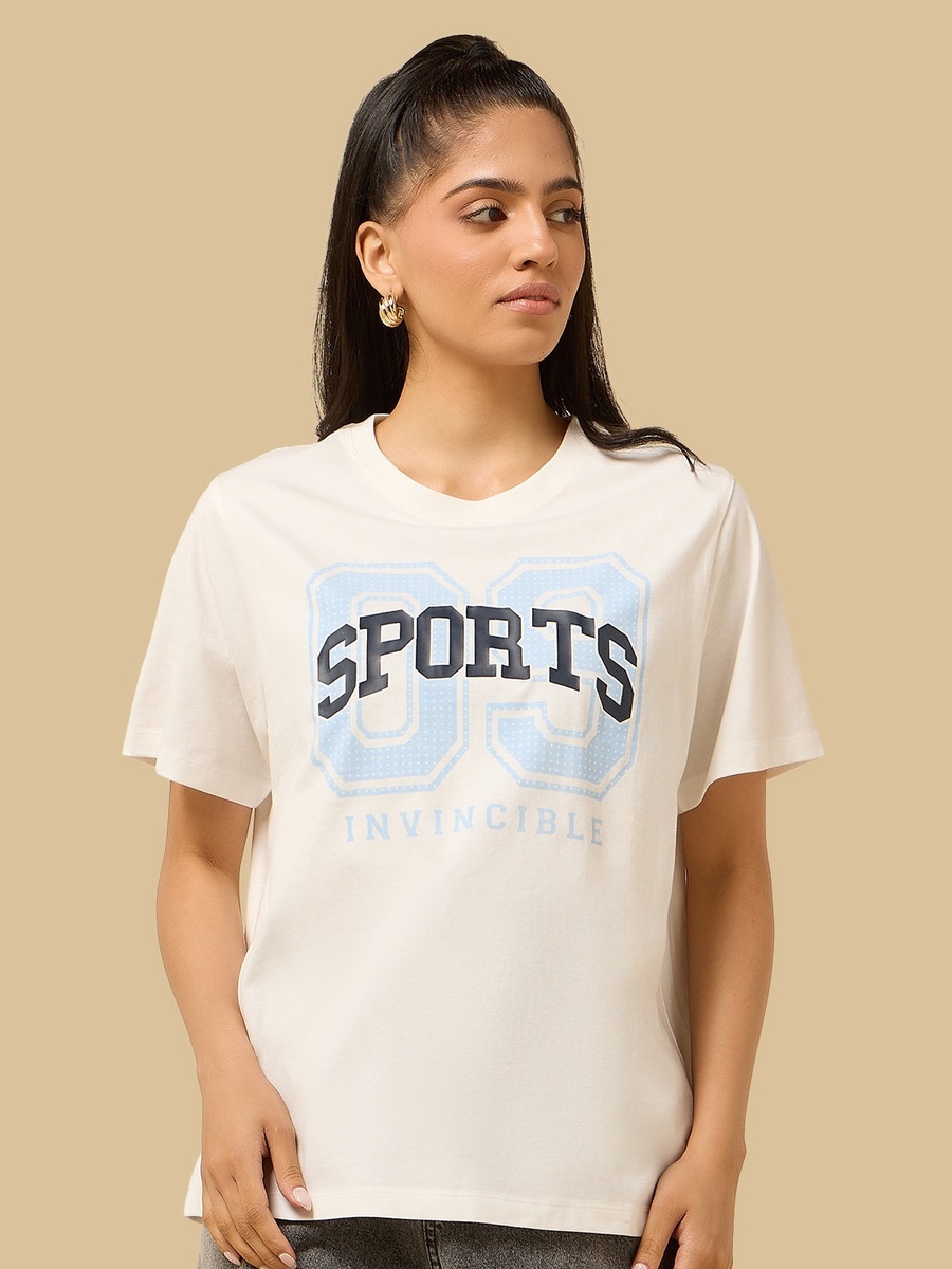 Varsity Print T-Shirt