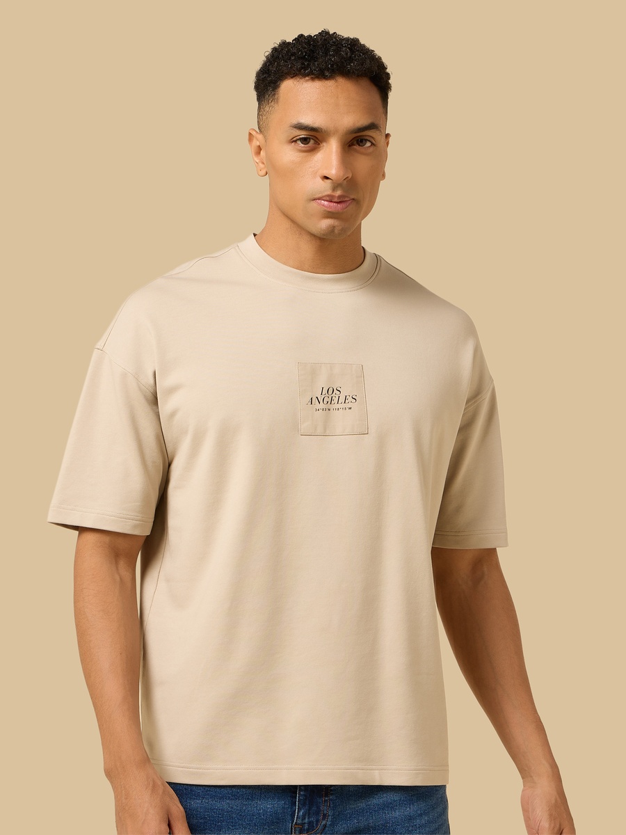 Applique Detail Baby Terry T-Shirt