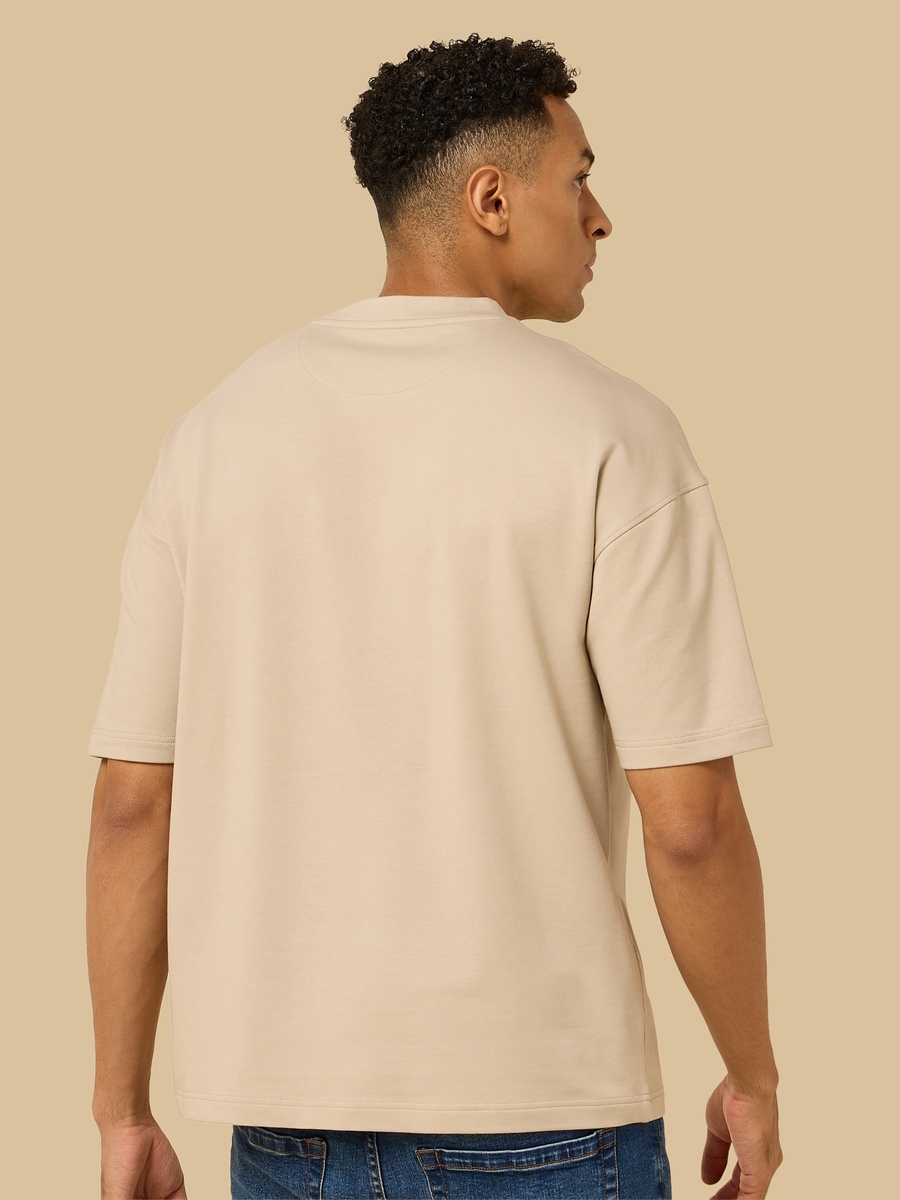 Applique Detail Baby Terry T-Shirt