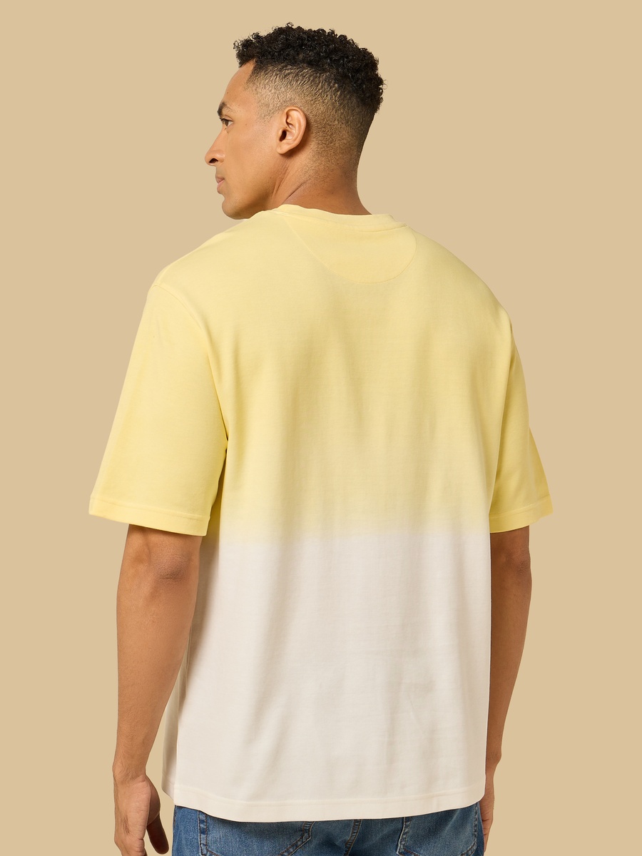 Embroidered Ombre T-Shirt