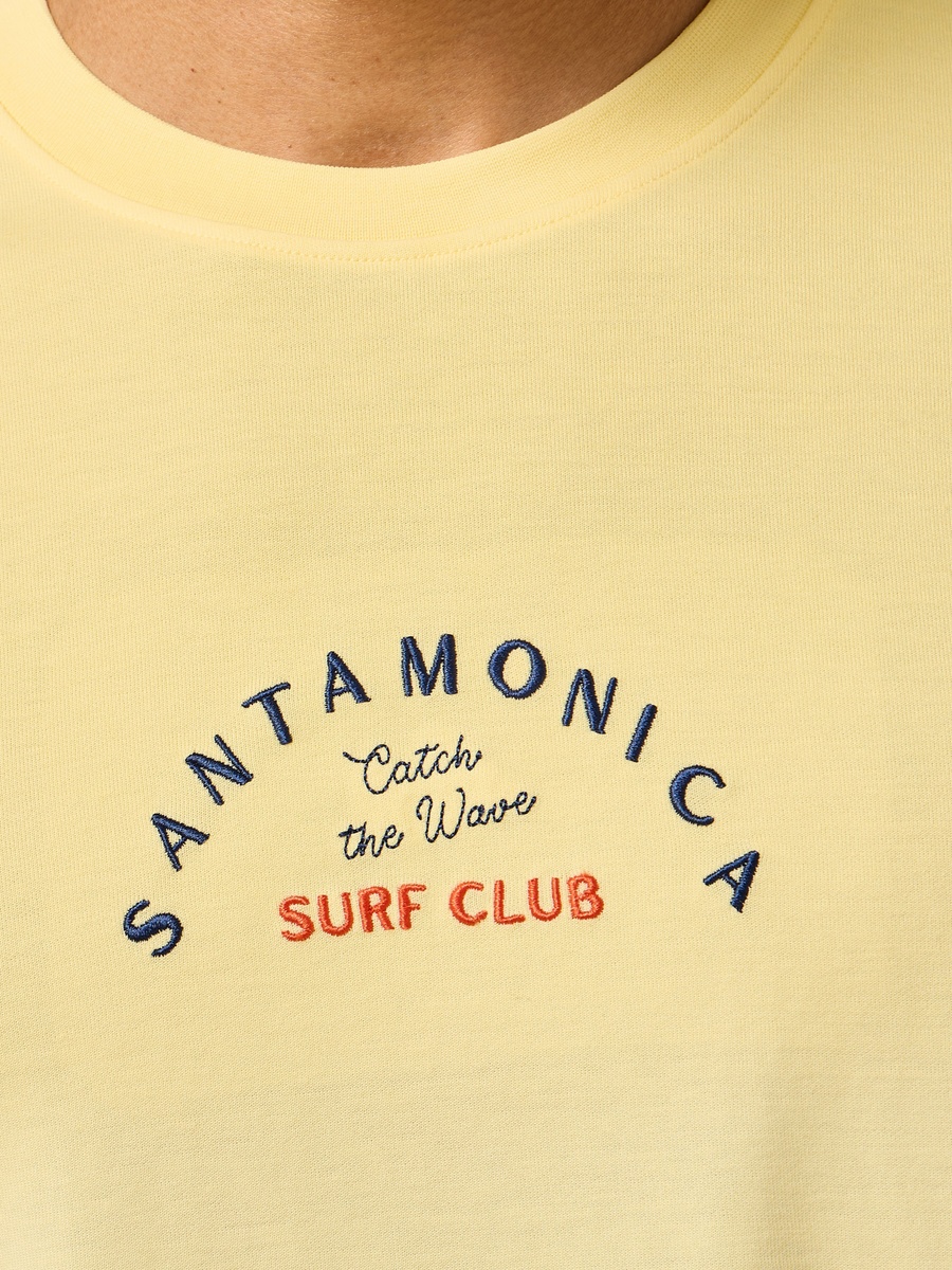 Embroidered Ombre T-Shirt