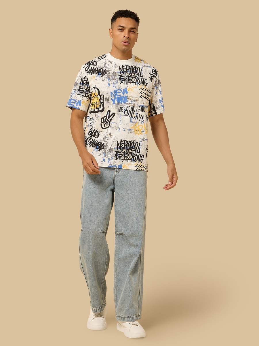 Graffiti Print T-Shirt