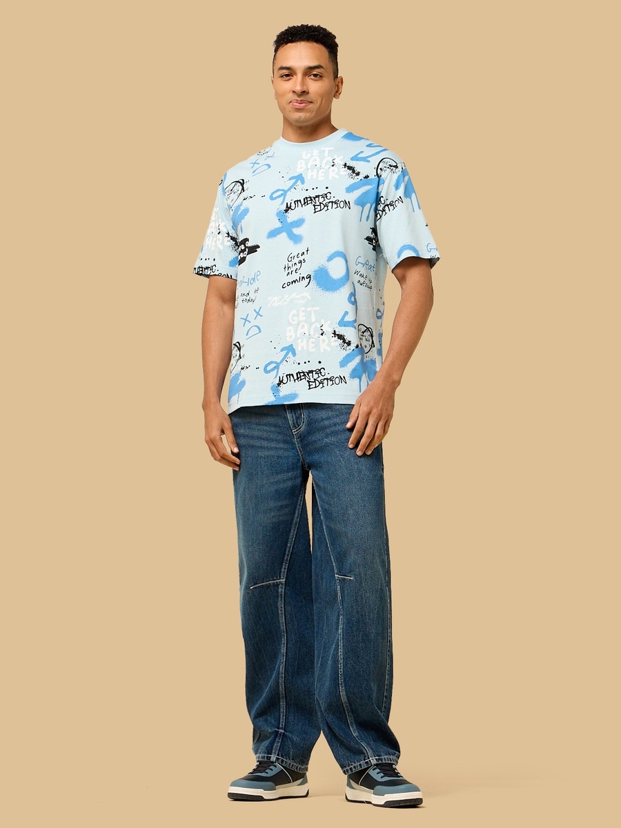 Graffiti Print T-Shirt