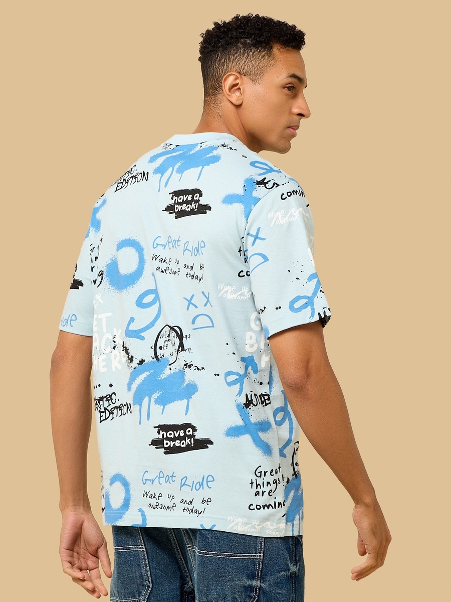 Graffiti Print T-Shirt