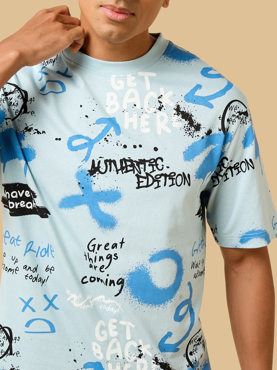 Graffiti Print T-Shirt