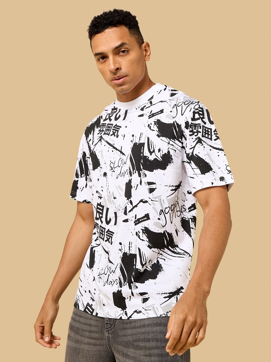 Graffiti Print T-Shirt